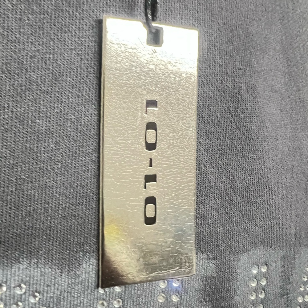 New Mens 01-01 Premium Oversized Boxy Rhinestone Washed Distressed Hoodie - Picture 6 of 7